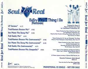 Soul For Real - Every Little Thing I Do (Remixes)