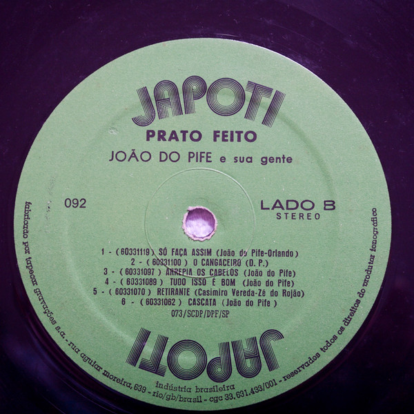 lataa albumi João Do Pife E Sua Gente - Prato Feito