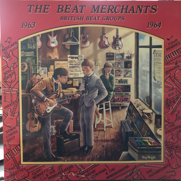The Beat Merchants - British Beat Groups 1963-1964 (1977, Gatefold 