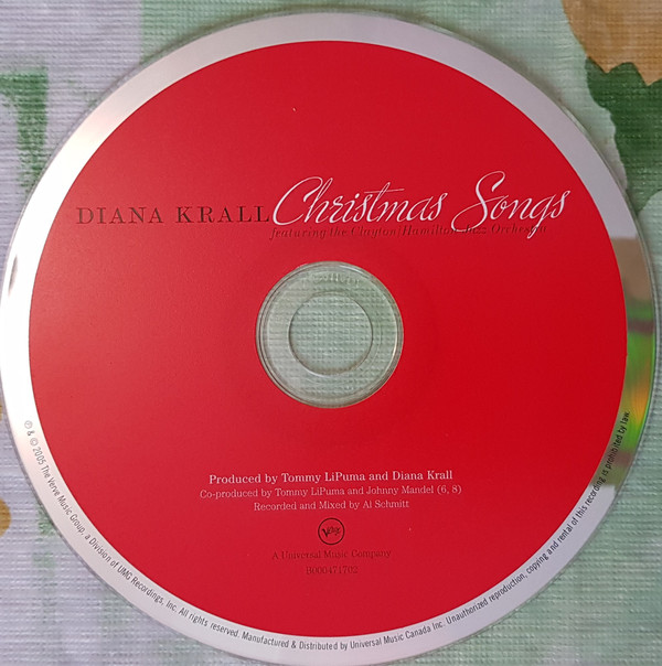 Diana Krall Featuring The Clayton/Hamilton Jazz Orchestra - Christmas Songs | Verve Records (B000471702) - 3