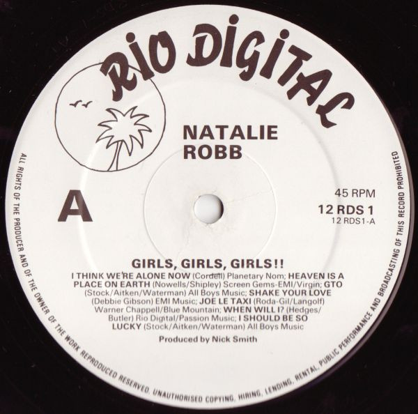 télécharger l'album Natalie Robb - Girls Girls Girls