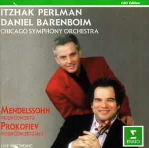 Itzhak Perlman - Violin Concerto / Violin Concerto No. 2 album cover