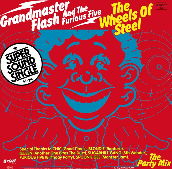 Grandmaster Flash / Grandmaster Flash And The Furious Five – The Adventures  Of Grandmaster Flash On The Wheels Of Steel / The Party Mix (1981, Vinyl) -  Discogs