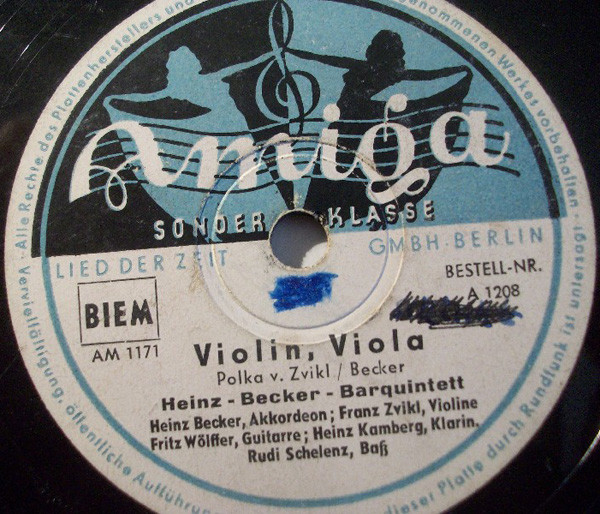 baixar álbum HeinzBeckerBarquintett - Violin Viola Rosamunde