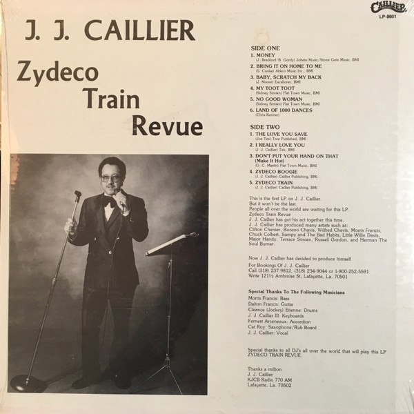 ladda ner album J J Caillier - Zydeco Train Revue