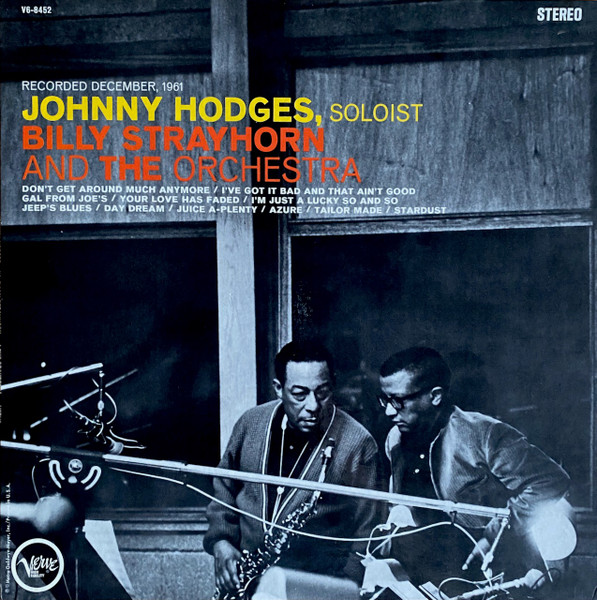 Johnny Hodges With Billy Strayhorn And The Orchestra (1962, Vinyl 