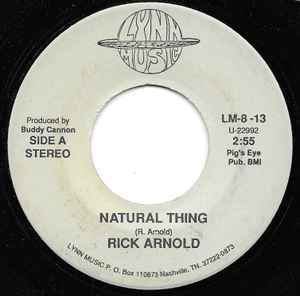 Rick Arnold (2) - Natural Thing album cover