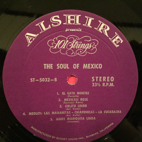 Album herunterladen Monty Kelly - 101 Strings The Soul Of Mexico