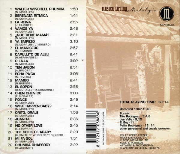 ladda ner album Noro Morales - Walter Winchell Rhumba