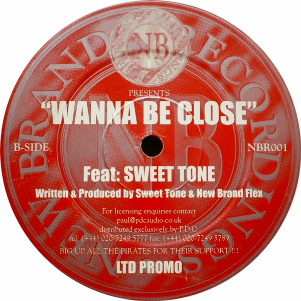 New Brand Flex Feat: Sweet Tone - Wanna Be Close | New Brand Recordings (NBR001) - main