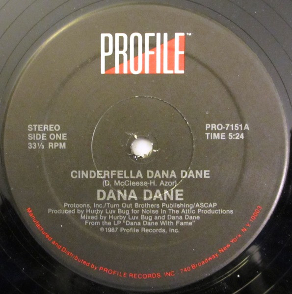 Dana Dane – Cinderella Dana Dane (1988, Vinyl) - Discogs