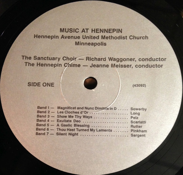lataa albumi The Sancuary Choir Of Hennepin Avenue United Methodist Church, The Hennepin Chime Bellchoir - Music At Hennepin