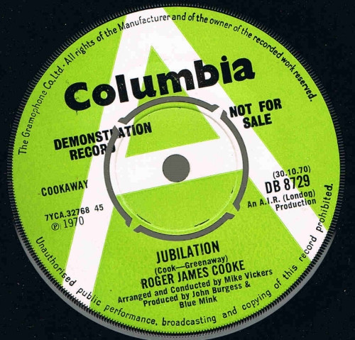 last ned album Roger James Cooke - Jubilation