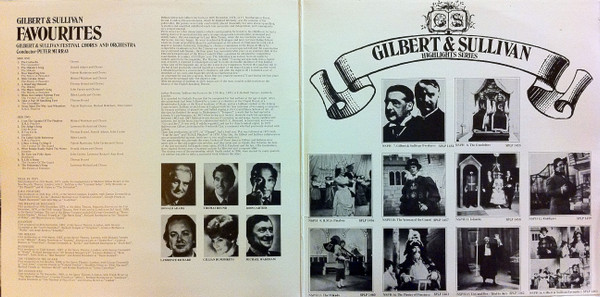 last ned album Gilbert And Sullivan, Gilbert And Sullivan Festival Chorus And Orchestra - Gilbert And Sullivan Favourites