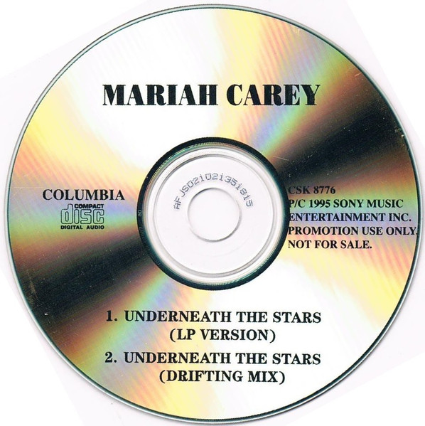 Mariah Carey Underneath The Stars 1995 Cdr Discogs