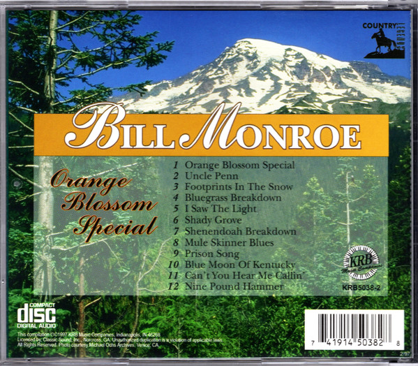 ladda ner album Bill Monroe - Orange Blossom Special