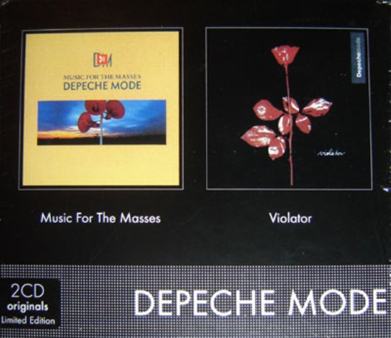 Depeche Mode Rare Live CD 2xCD Violator Songs Of Faith Music For The Masses