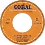 Pochette de May You Always, 1959, Vinyl