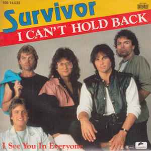 Survivor - I Can't Hold Back album cover