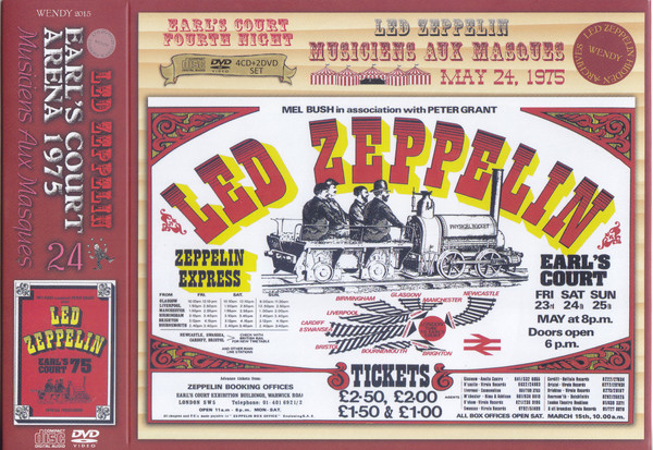 Led Zeppelin - Earls Court | Releases | Discogs