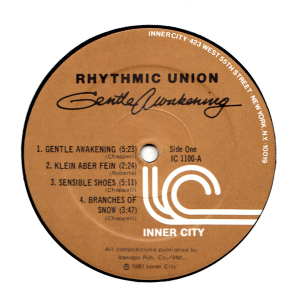 télécharger l'album rhythmic union - gentle awakening