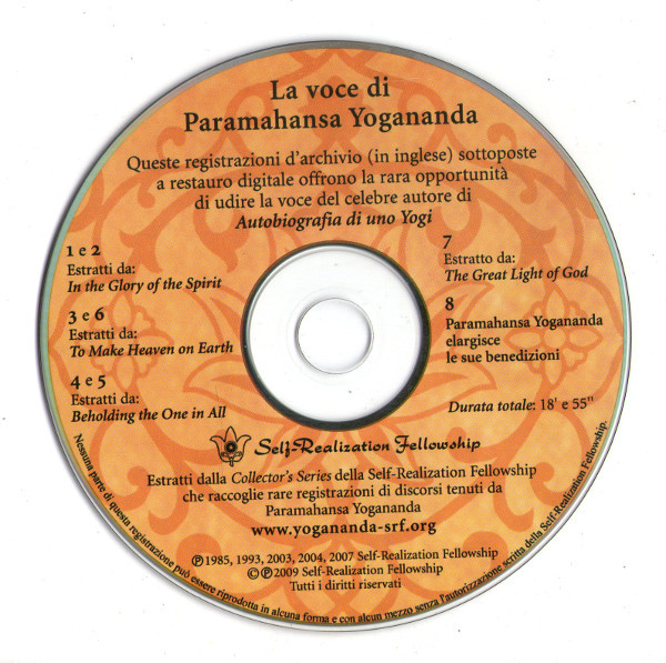 ladda ner album Download Paramahansa Yogananda - Autobiografia Di Uno Yogi album