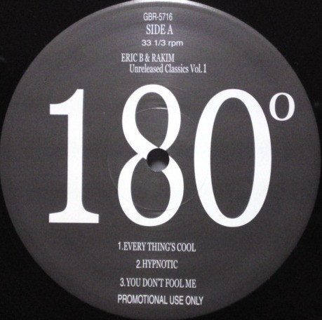 Eric B. & Rakim - Unreleased Classics Vol. 1 | Releases | Discogs