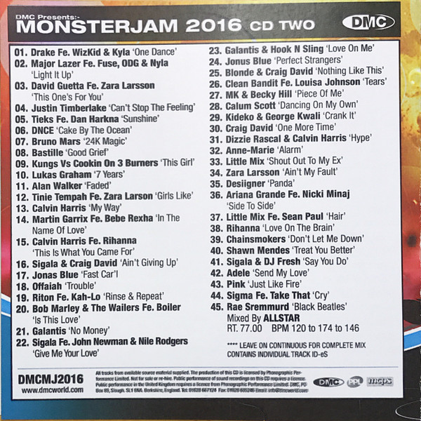 lataa albumi Various - Monsterjam 2016
