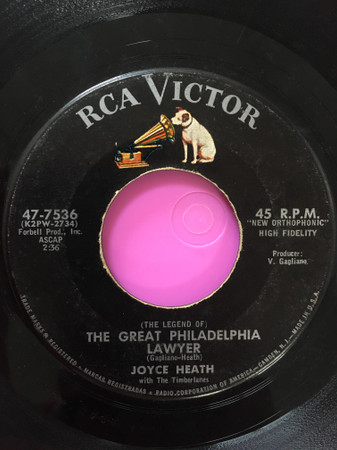 descargar álbum Joyce Heath With The Timberlanes - Promise Me Sweetheart The Great Philadelphia Lawyer