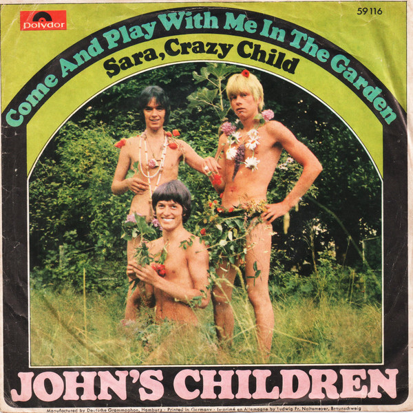 John's Children – Come And Play With Me In The Garden (1967, Vinyl