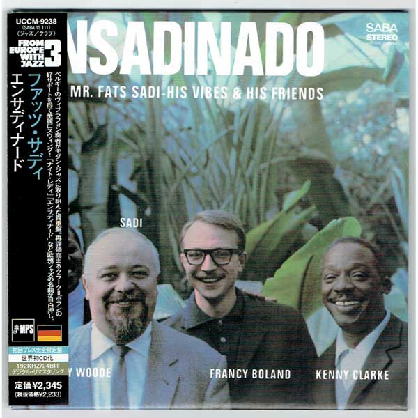 Mr. Fats Sadi, His Vibes & His Friends – Ensadinado (1966, Vinyl 