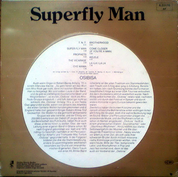 lataa albumi Osibisa - Superfly Man