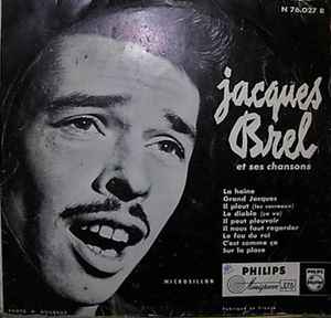 Jacques Brel - Et Ses Chansons album cover