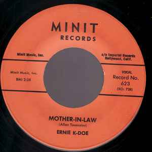 Mother-In-Law / Wanted, $10,000.00 Reward - Ernie K-Doe