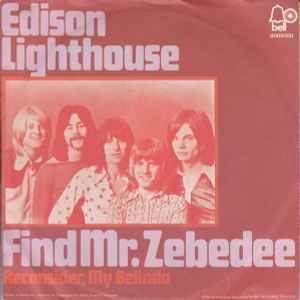 Edison Lighthouse - Find Mr. Zebedee album cover