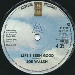 Joe Walsh - Life's Been Good album cover