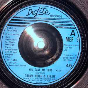 Crown Heights Affair - You Gave Me Love / Use Your Body & Soul