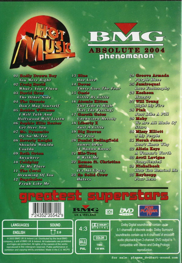 descargar álbum Various - Hot Music 2004