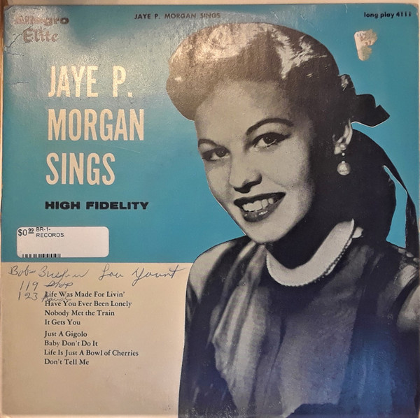 Jaye P. Morgan – Jaye P. Morgan Sings (1956, Vinyl) - Discogs