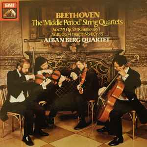 Alban Berg Quartett – Beethoven: The Middle Period String Quartets (1979