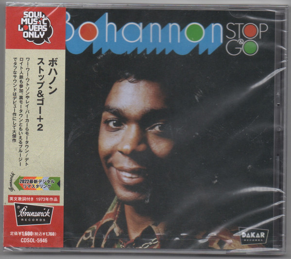 Bohannon – Stop & Go +2 (2022, CD) - Discogs