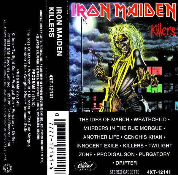 Iron Maiden - Asesinos - Encyclopaedia Metallum: The Metal Archives