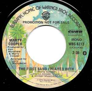 Marty Cooper - The First Band I Played With album cover