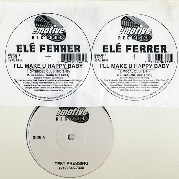 Elé Ferrer – I'll Make U Happy Baby (1994, Vinyl) - Discogs