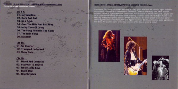 lataa albumi Led Zeppelin - US Tour 1975 The Soundboard Collection Part Three