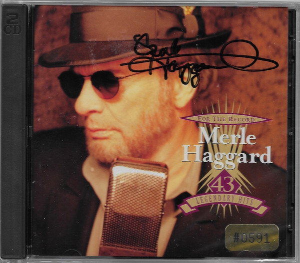 Merle Haggard – For The Record: 43 Legendary Hits (1999, CD) - Discogs