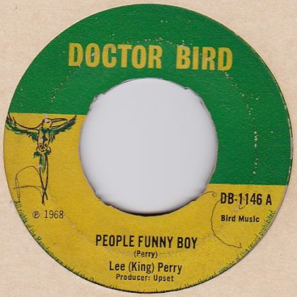 Lee (King) Perry / Burt Walters - People Funny Boy / Blowing In