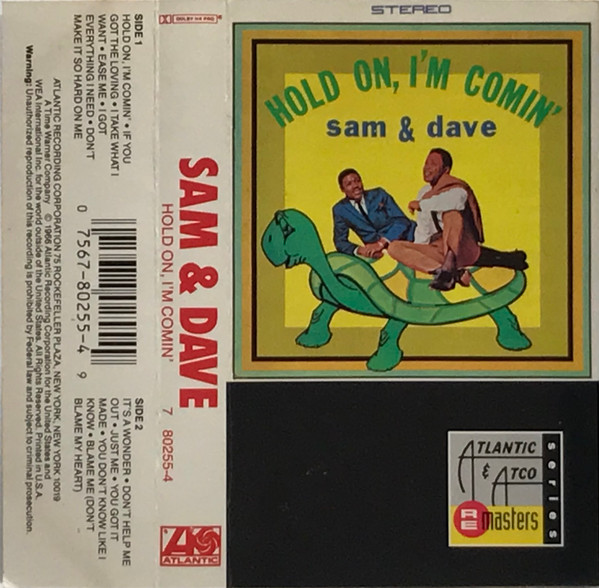 Sam & Dave – Hold On, I'm Comin' (1991, Cassette) - Discogs