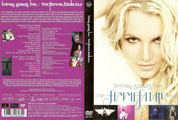 descargar álbum Britney Spears - Live The Femme Fatale Tour