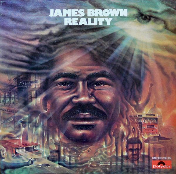 Обложка конверта виниловой пластинки James Brown - Reality